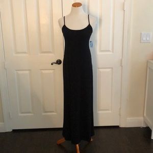 Express small black maxi dress